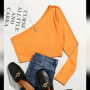 🍉5 for $25* One Shoulder Crop Top